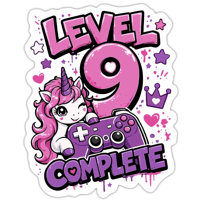 Level 9 Complete Einhorn Controller Mädchen 