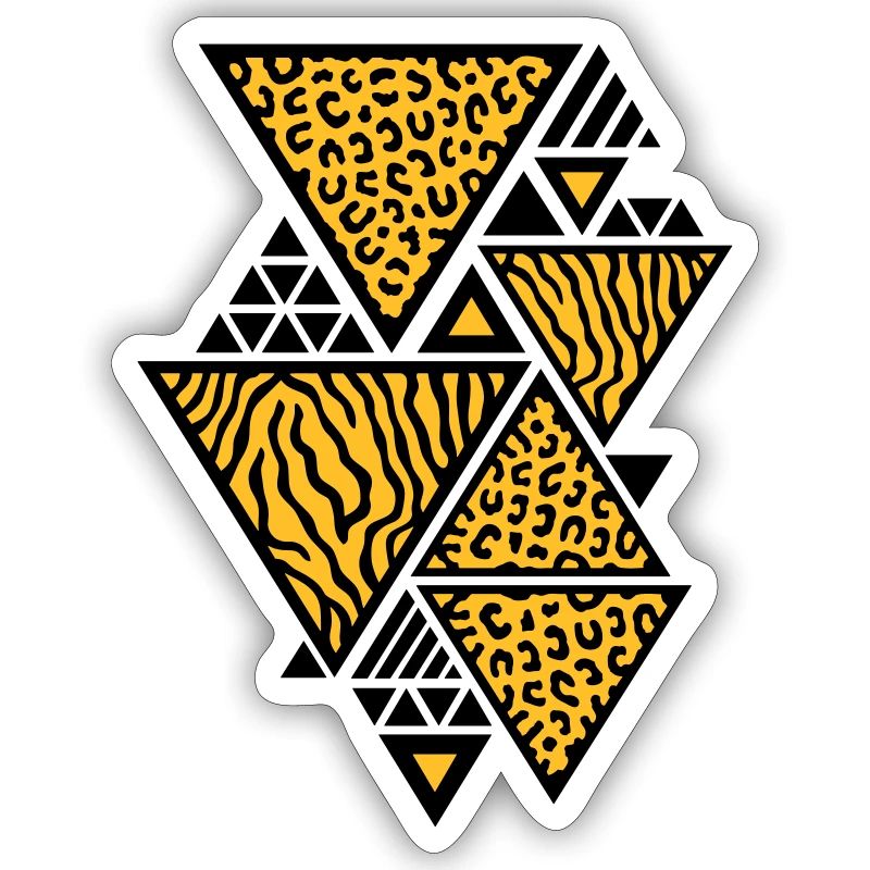 Triangle pattern (Tiger / Leopard)