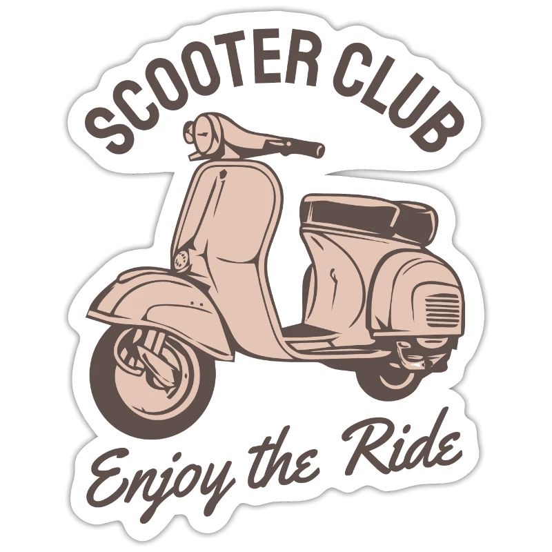 Motorroller Roller Rollerfahrer Geschenk