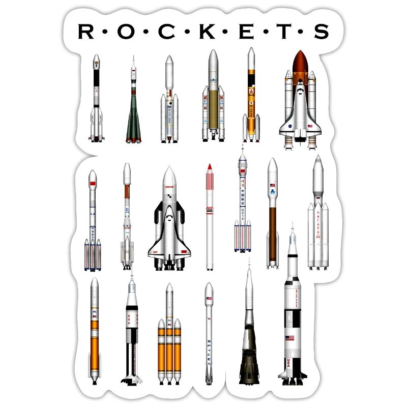 Super fusées spatiales