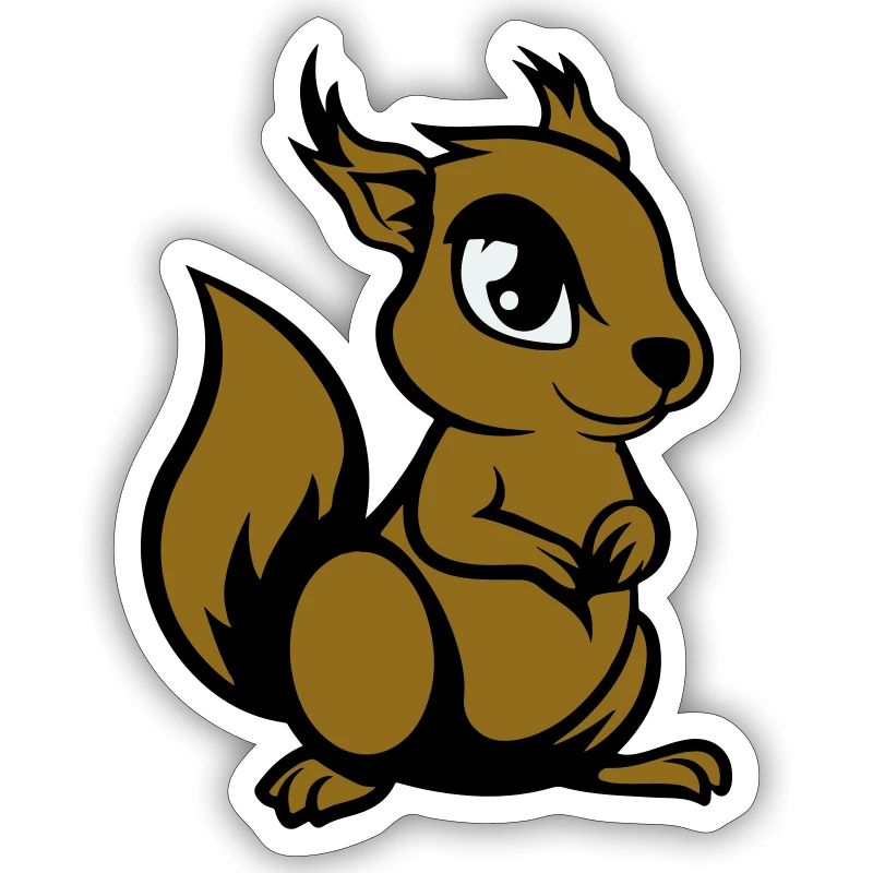 Squirrel Comic Animal