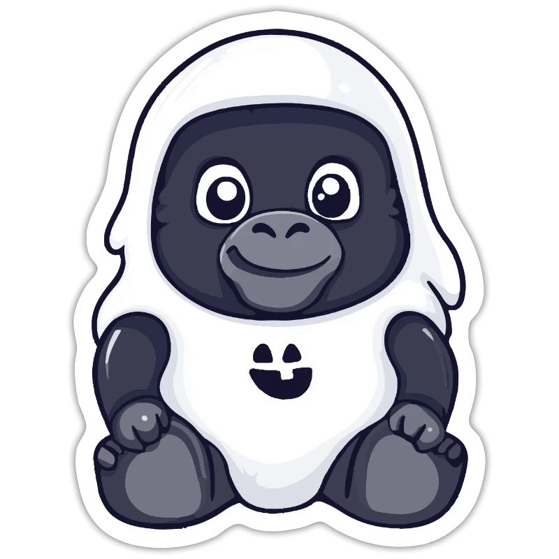 Gorilla Halloween Comic Geist