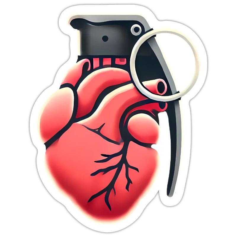 Conception de grenade à cœur explosif