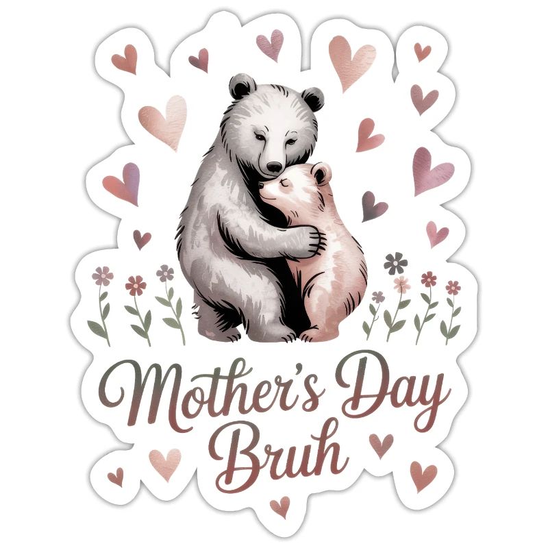 Muttertag Bruh Mutter Bär Mama