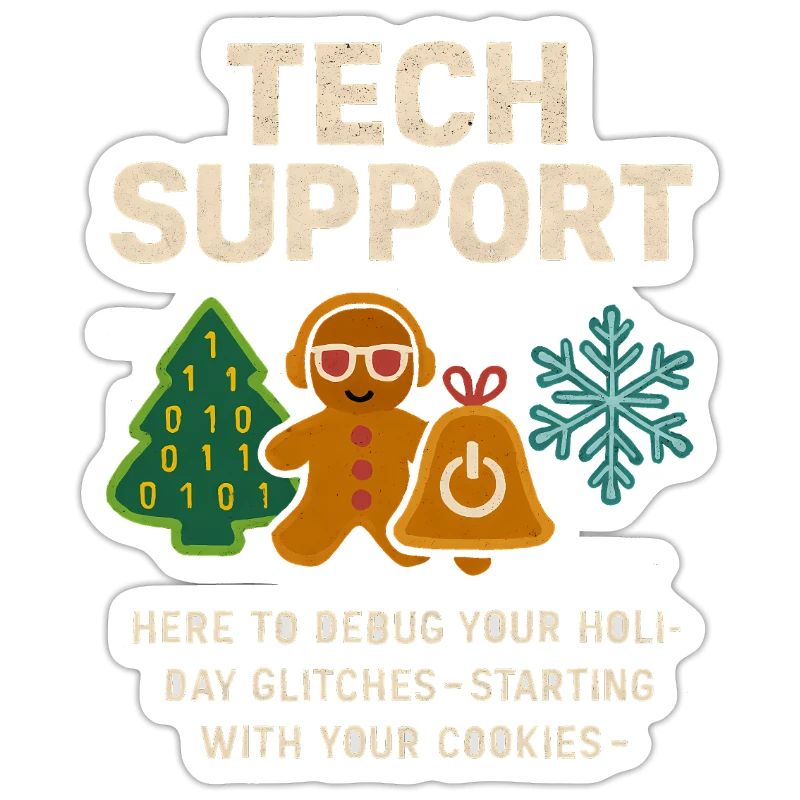 Admin Christmas Gift IT Support Debugging