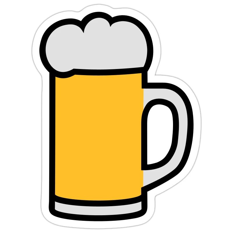 Bierglas 3 Farben