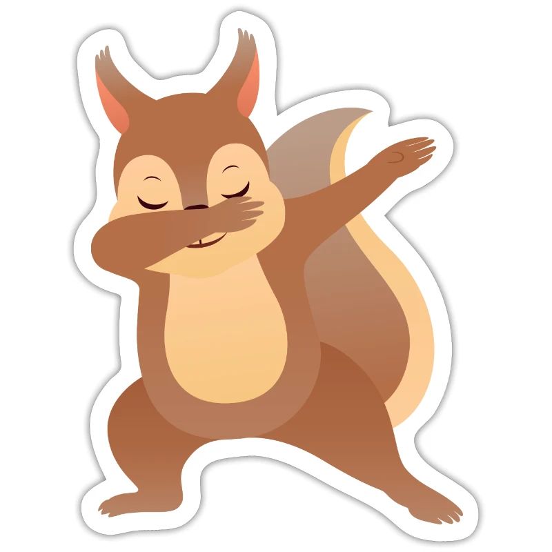 Dabbing Squirrel Dab Dance - Cool Gift
