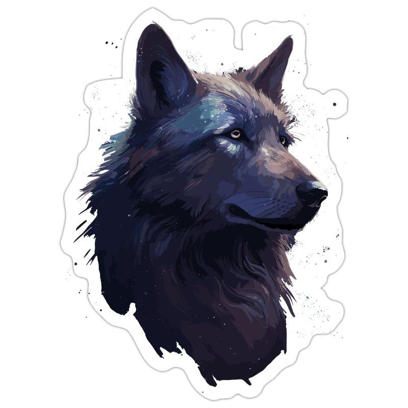 Wolf Wolf Head Scratch Marks Claws Wild Forest Hunter