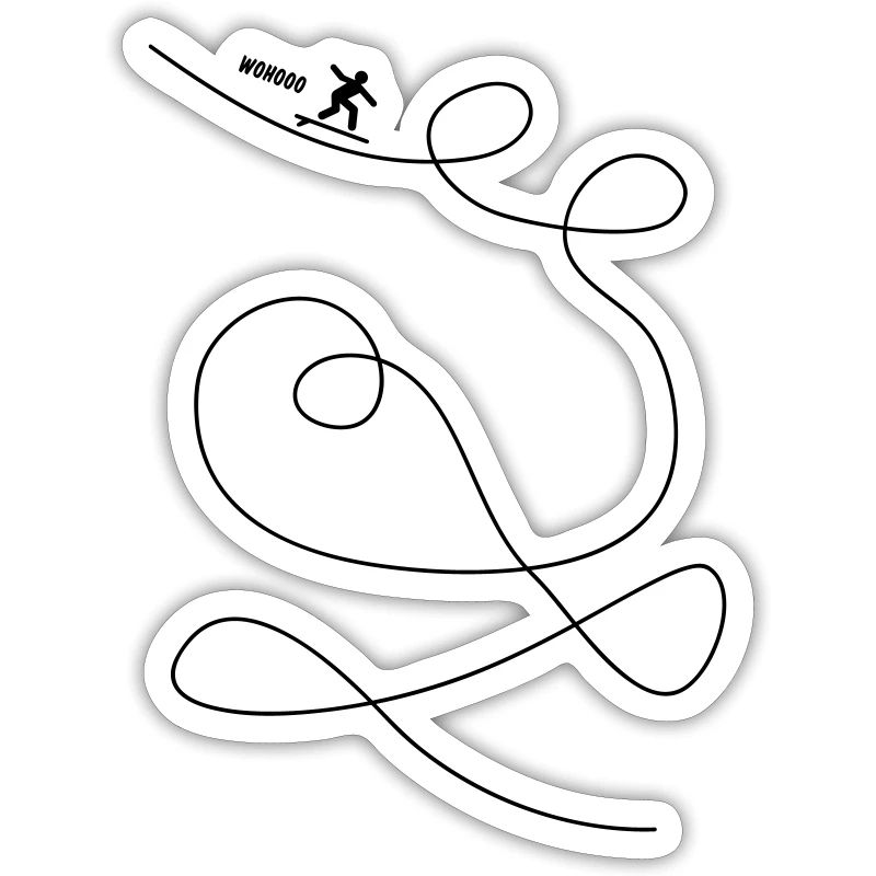 Surfer makes loops