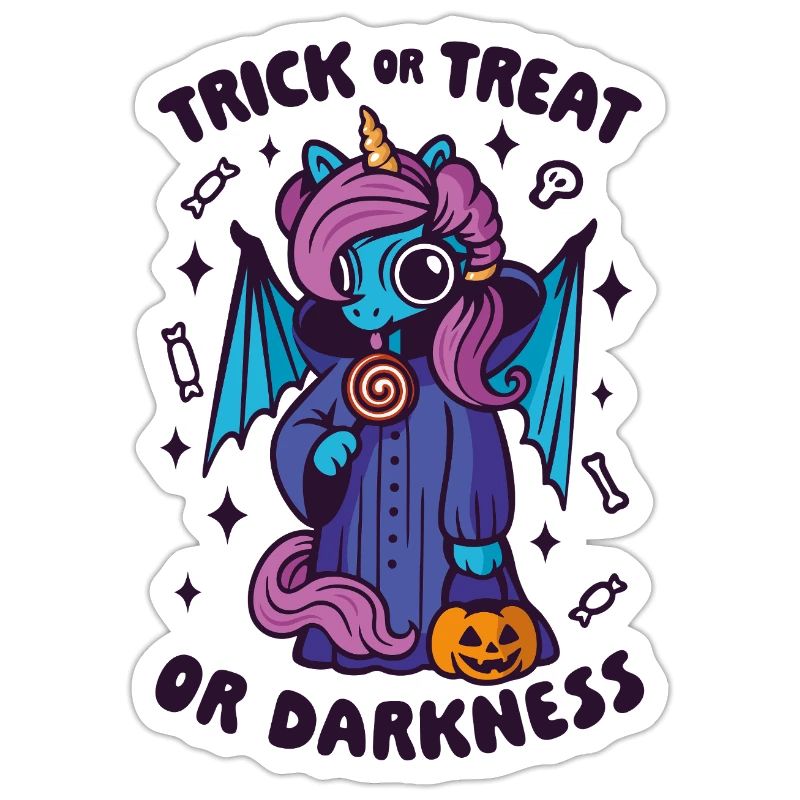 Dark Candy Unicorn - Süßes oder Saures oder Dunkelheit