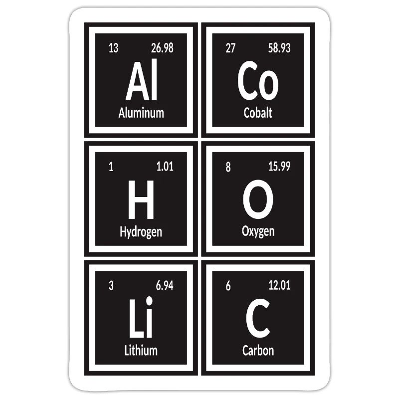 Alkoholisch - Periodensystem der Elemente