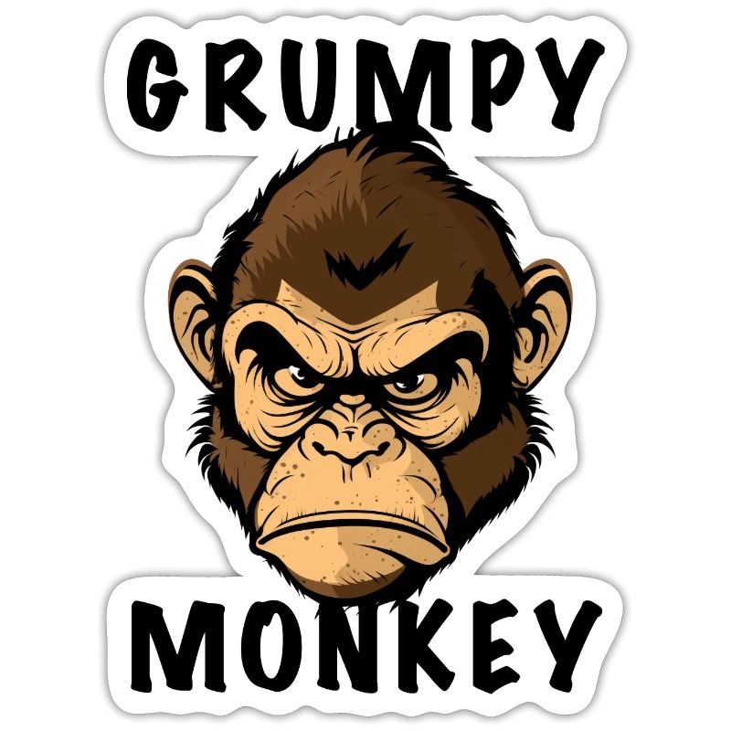 GRUMPY MONKEY