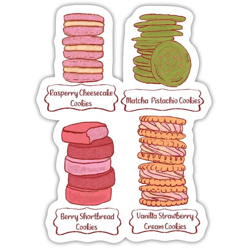 Pastellcookies Stack-Design