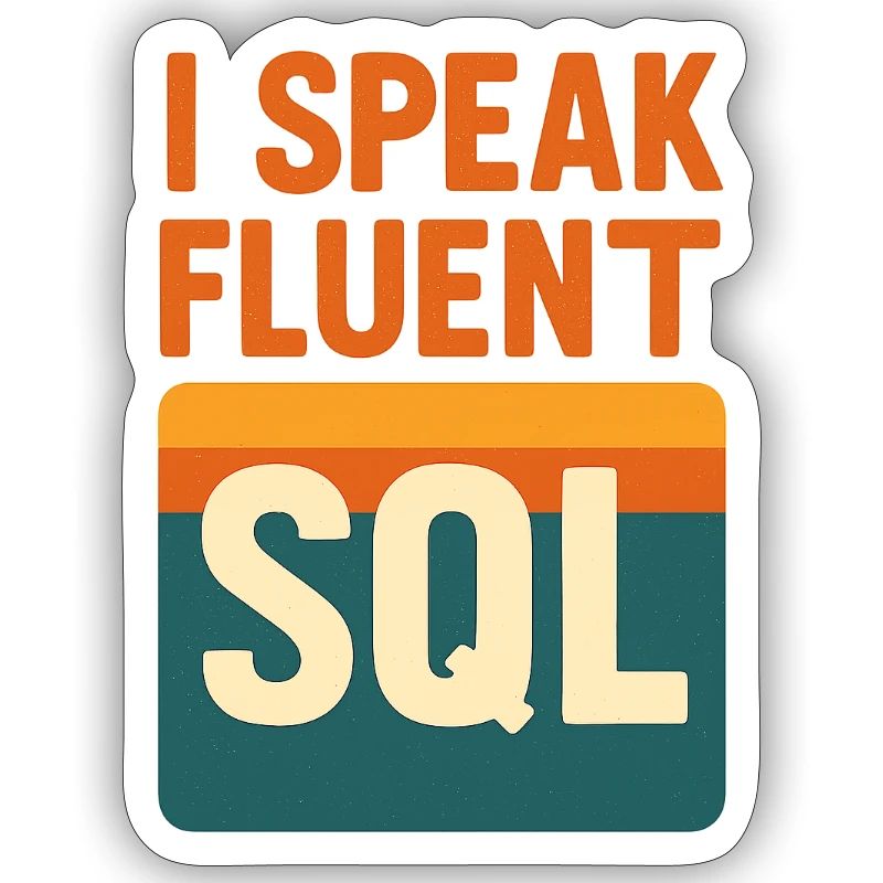 I speak SQL