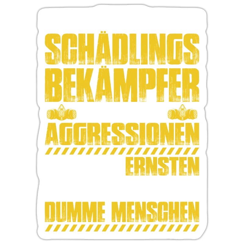 Schädlingsbekämpfer Kammerjäger Geschenk