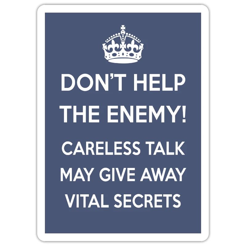 KEEP CALM ENEMY