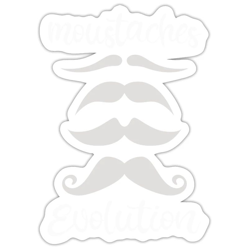 Schnurrbart Evolution