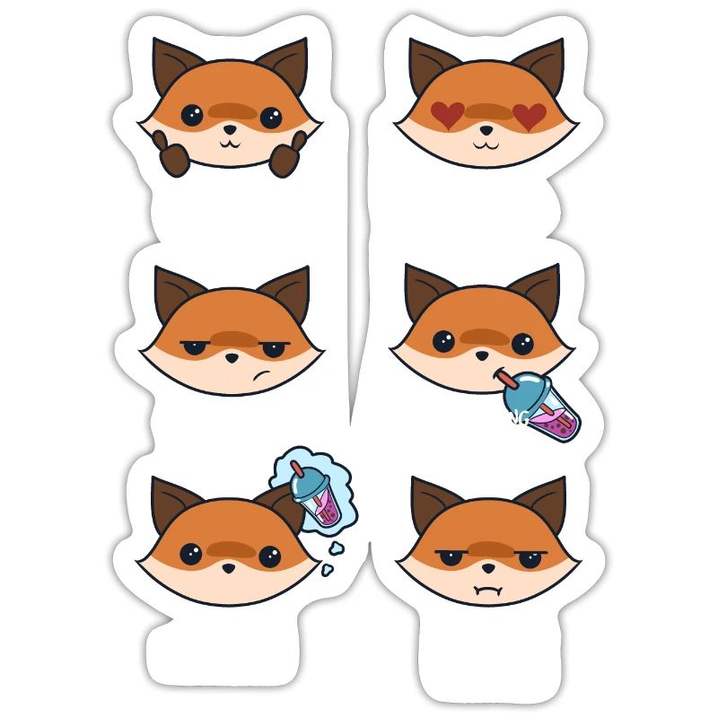 Fox and Bubble Tea