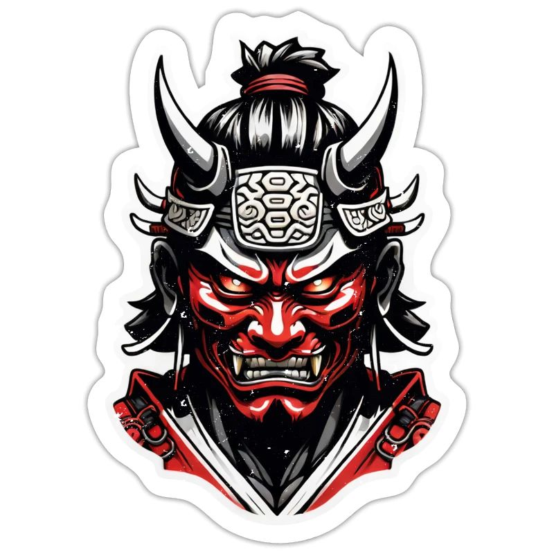 Samurai-Krieger - Japan - Dämon