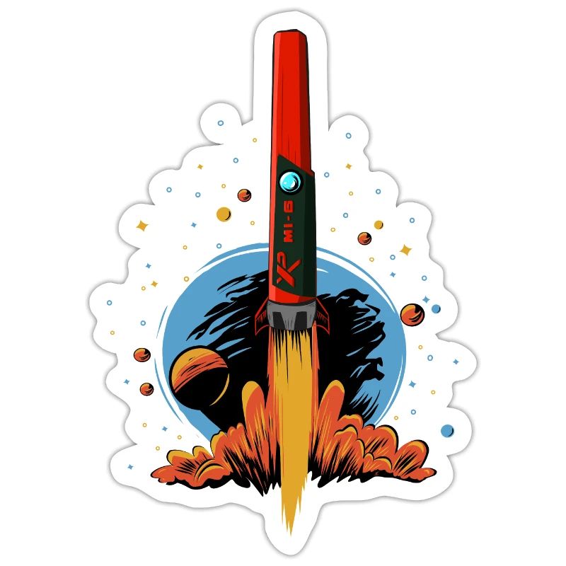 Mi-Rocket - Pinpointer beim Sondeln