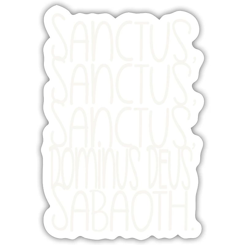 Sanctus, Sanctus, Sanctus, Dominus Deus Sabaoth