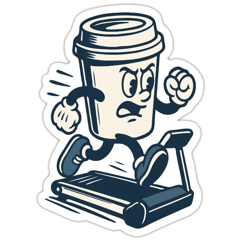 Caffeinated Sprint Coffee Cup