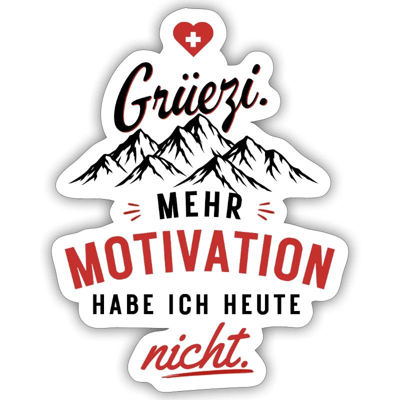 Motivation nicht – Herzrot Script