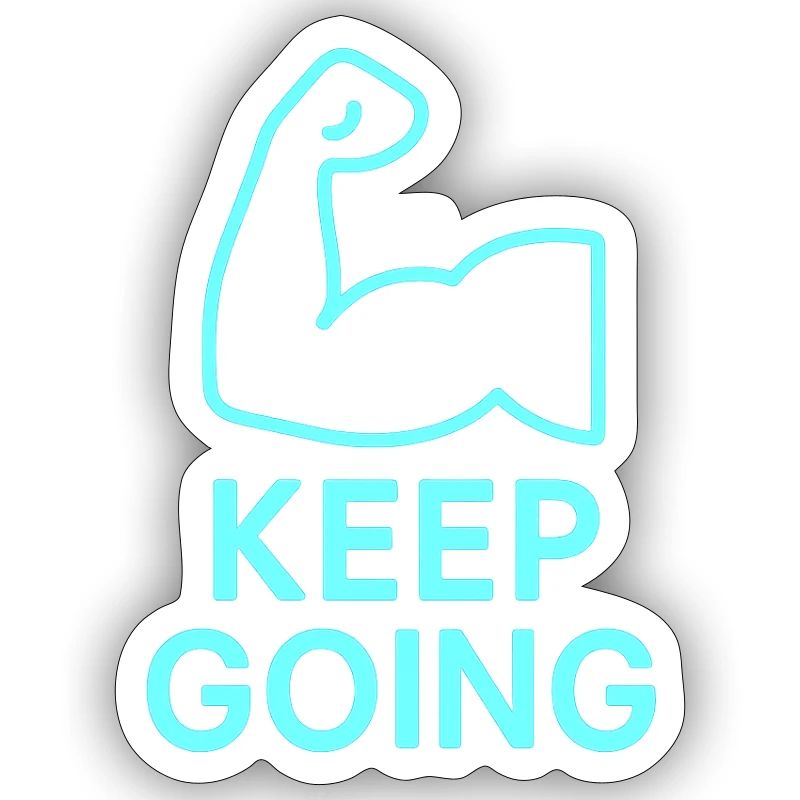 Durchhaltearm Keep Going