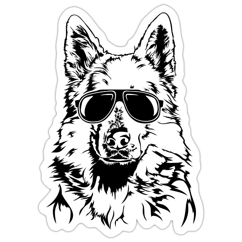 WEISSER SCHWEIZER SCHÄFERHUND cool Wilsigns Hunde