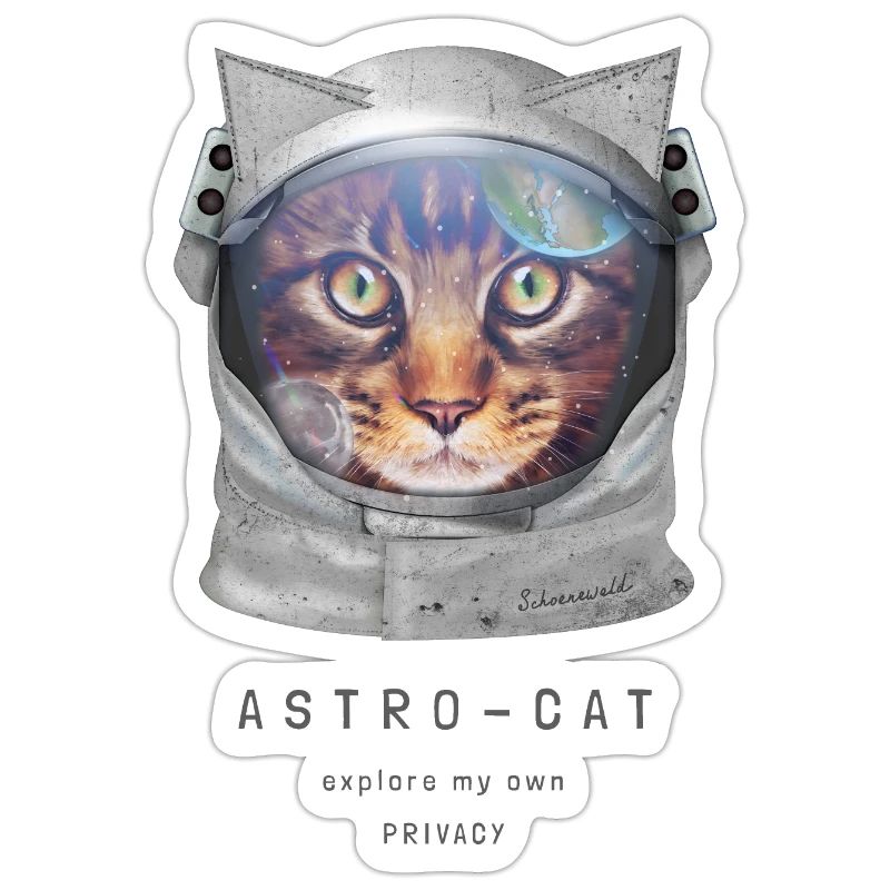 | de chat de l’espace Chat astronaute dans l’espace