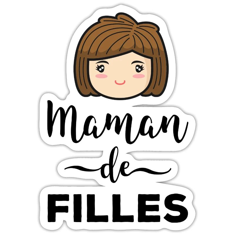 Mama von Mädchen Mutter Töchter Muttertag