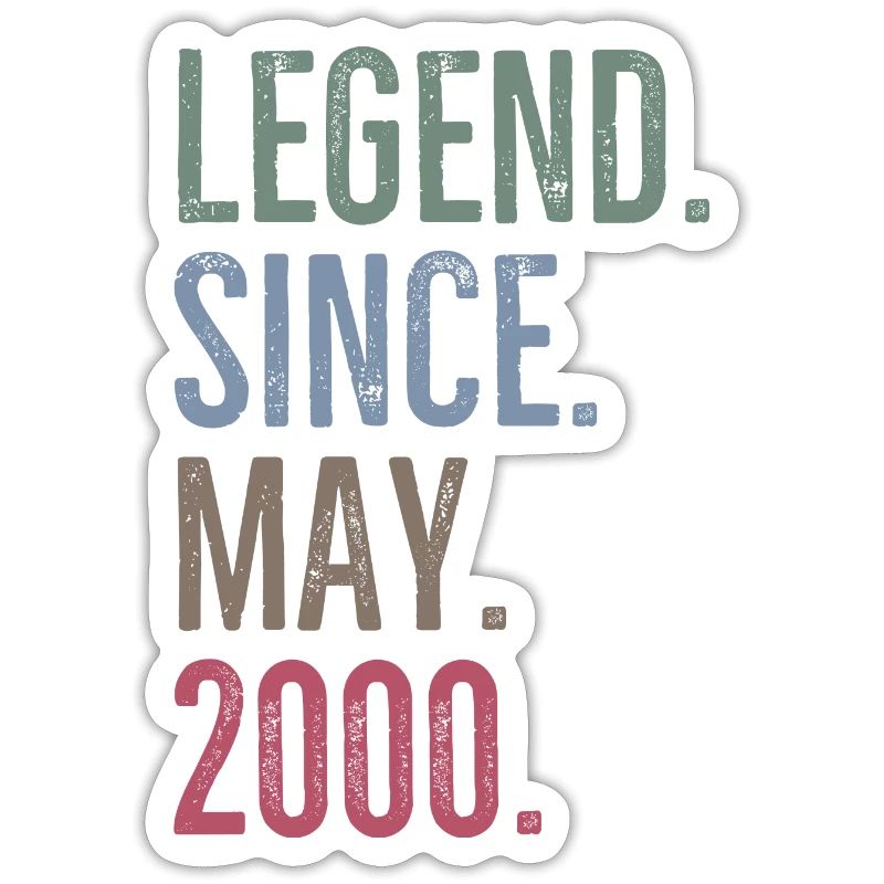 Legend Since May 2000