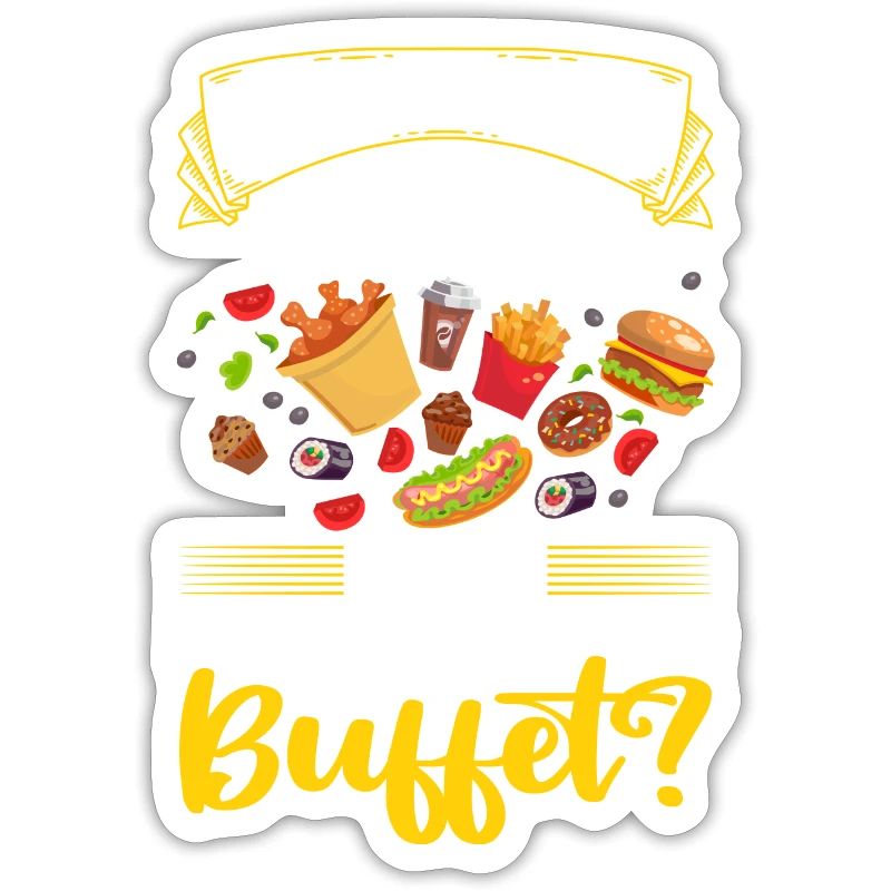 Buffet counter Self-service drinks