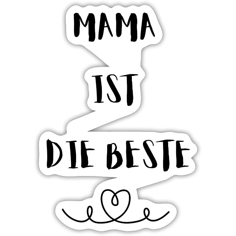 Mama ist die Beste - Muttertagsgeschenk