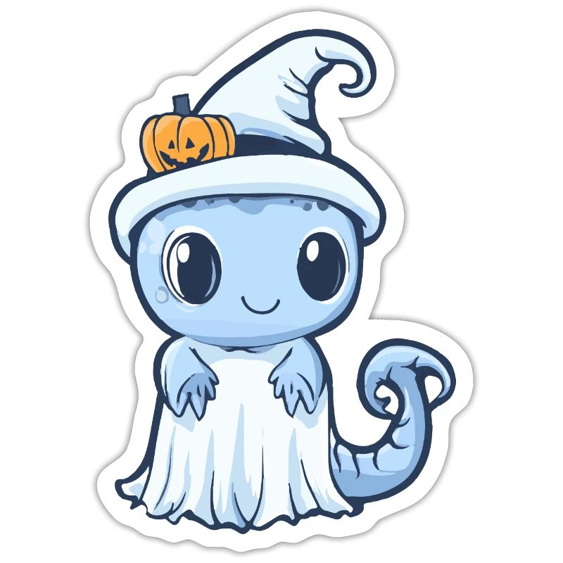 Echse Halloween Comic Geist
