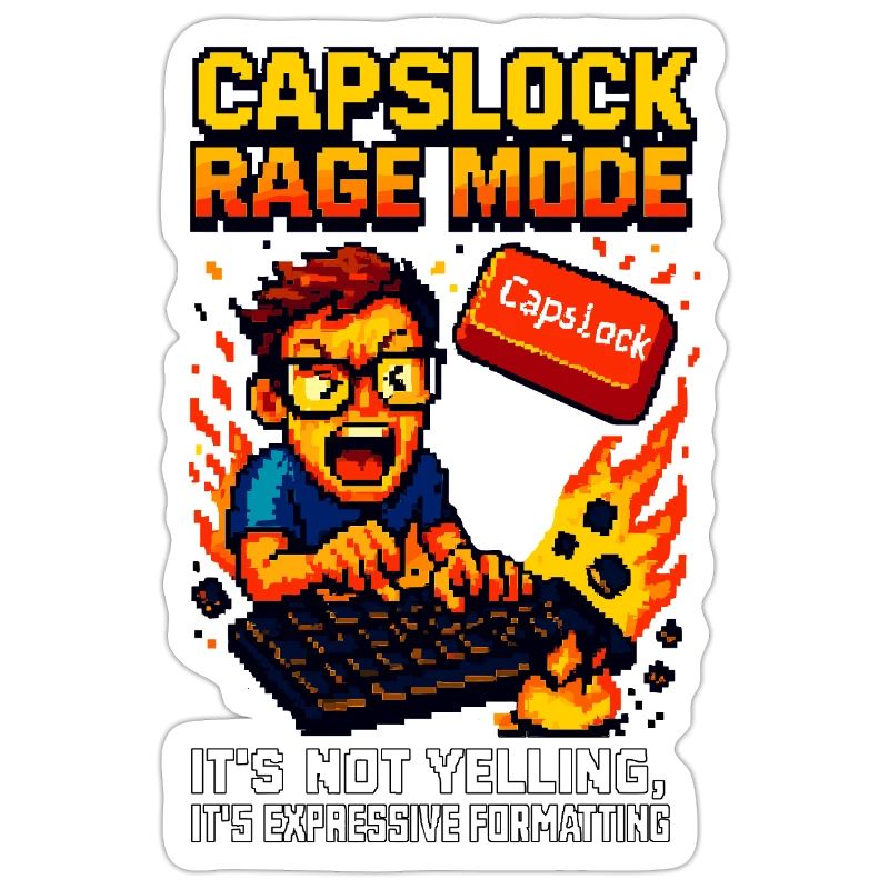 Capslock Rage Mode