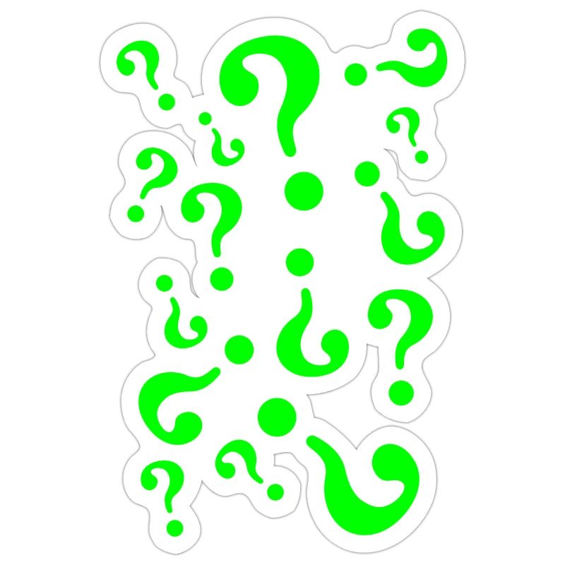 points d'interrogation