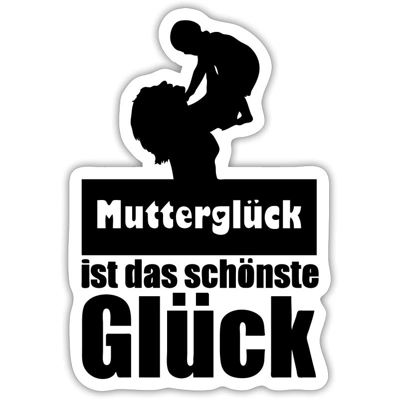 Mutterglück Mutter Muttertag Geburt Geschenk