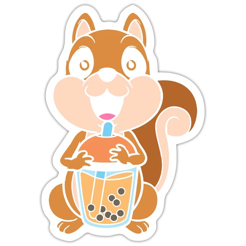 Bubble Tea Eichhörnchen