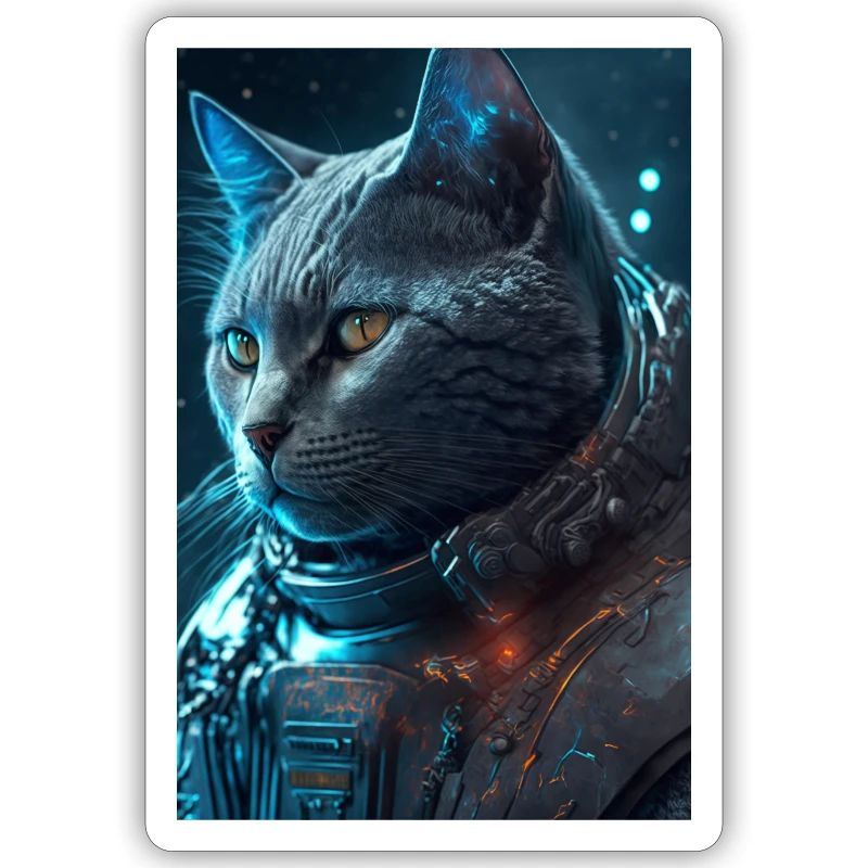 Chat dans l’espace