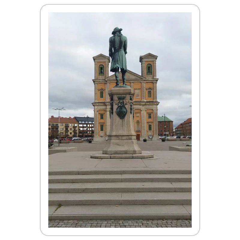 Le roi devant l’église de Frédéric