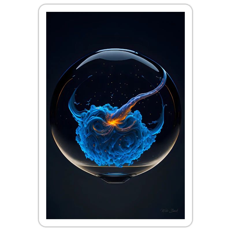 Clouds in a bubble plasma 2
