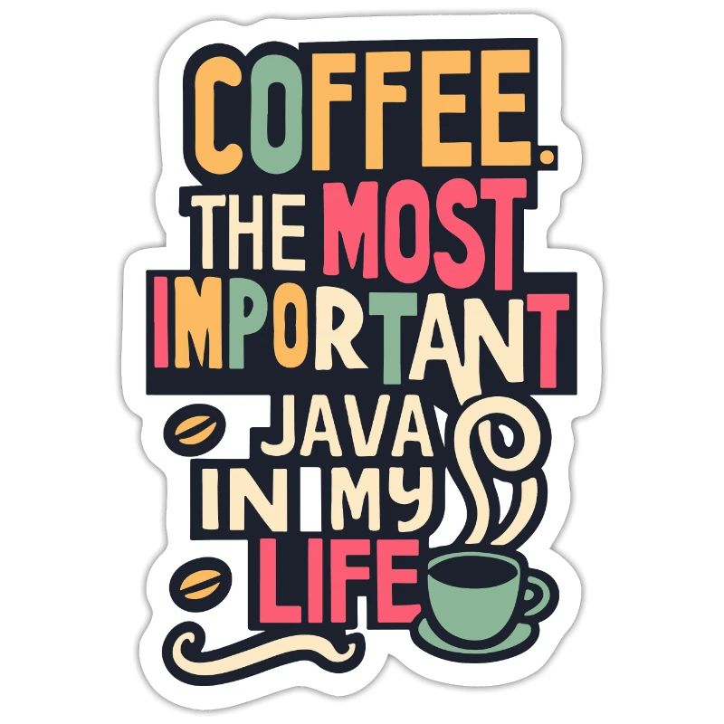 Café. Le Java le plus important de ma vie