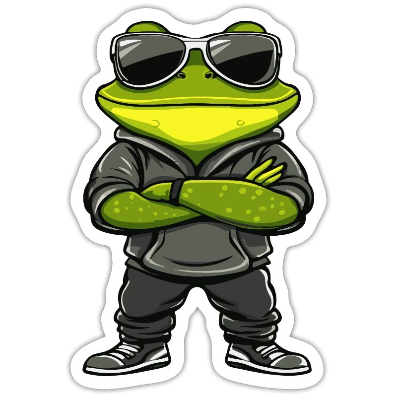 Frog Comic Cool