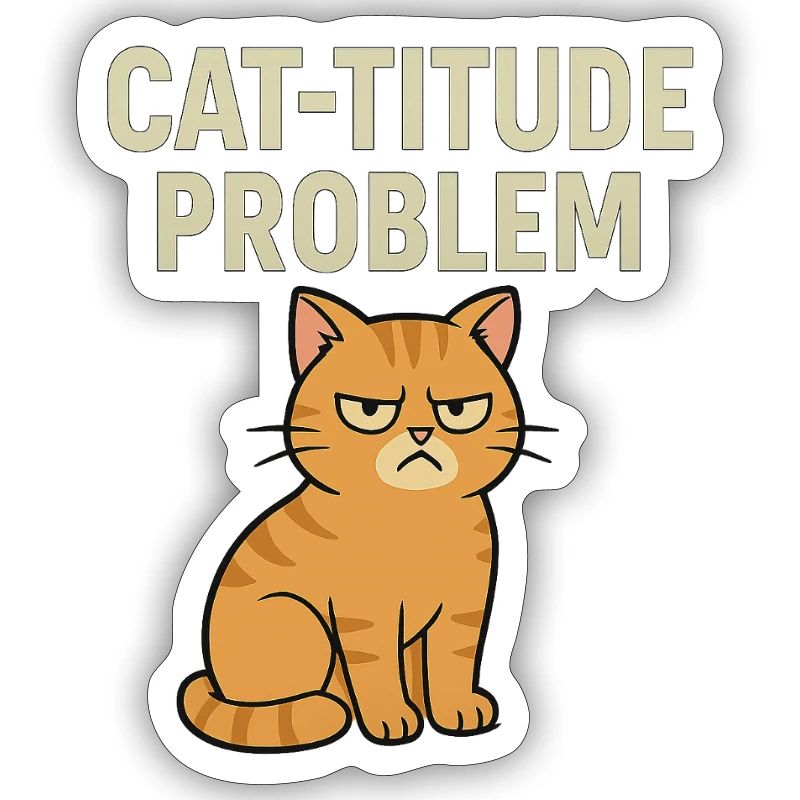 Catitude probleem Grumpy Kat Meme