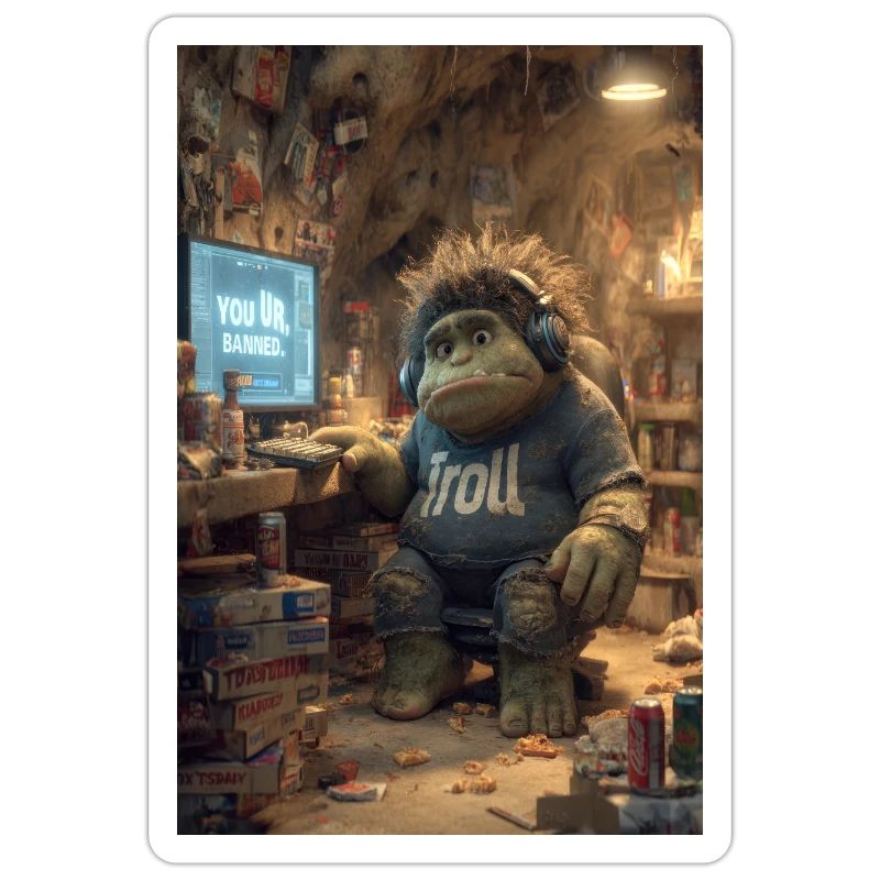 Internet-Troll wird gesperrt