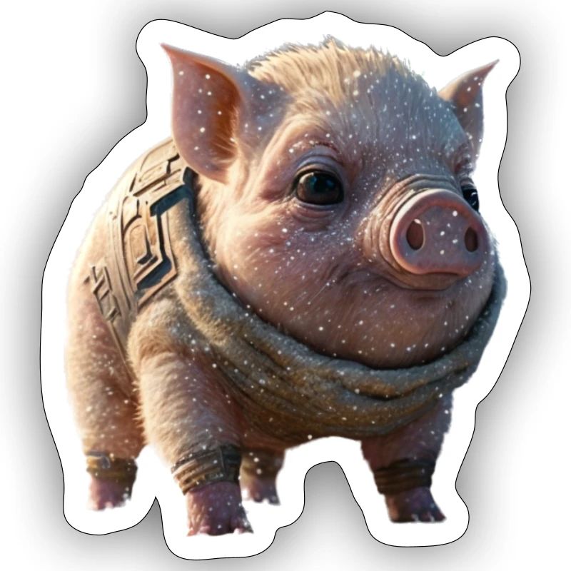 Cochon de l’espace doux