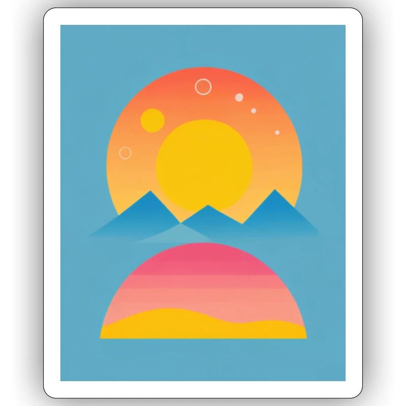 2 cool summer sunset