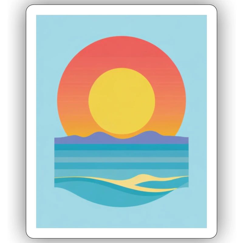 1 cool summer sunset