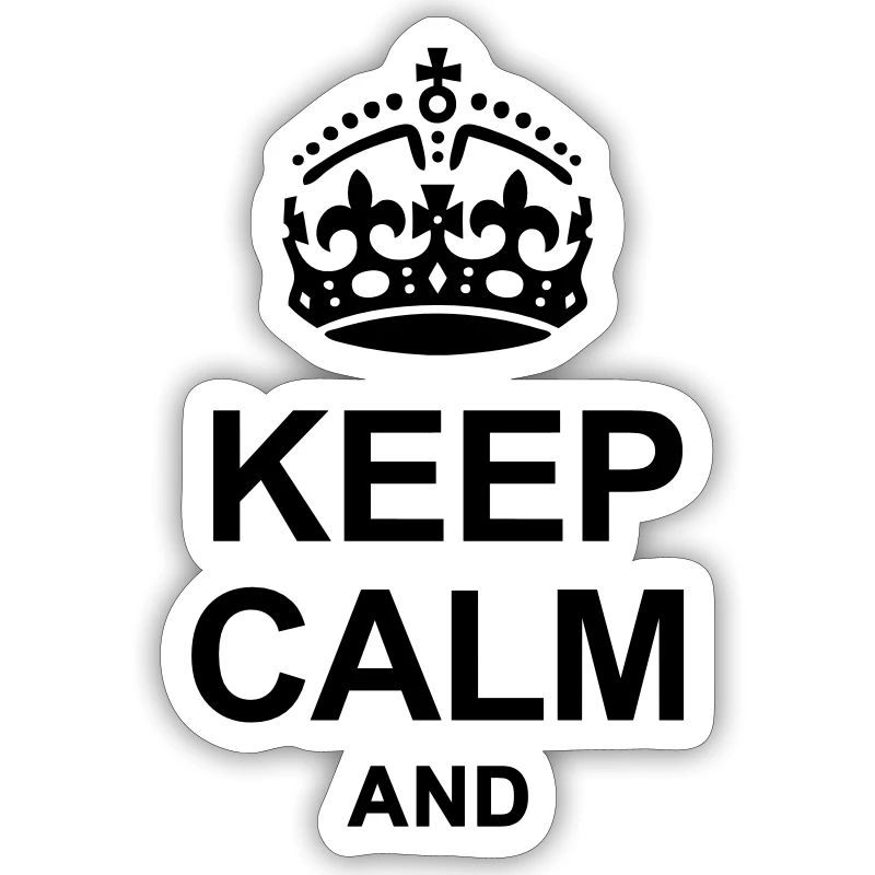 Keep Calm and write your text